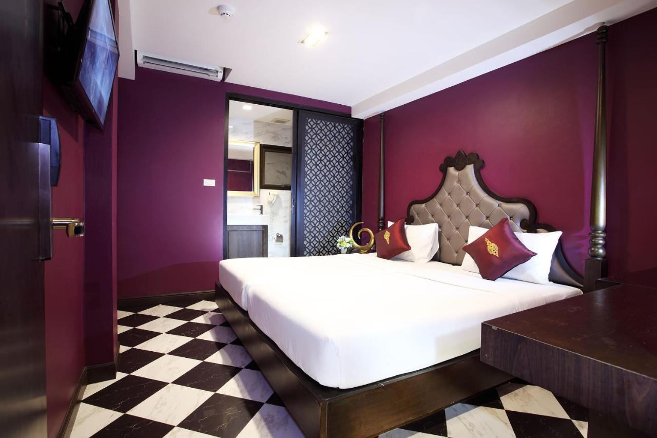 Violet Tower At Khaosan Palace Bangkok Exterior foto